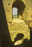 Interior of the keep