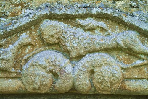 Ampney St Mary carving