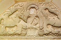Detail of the tympanum, Ekstone