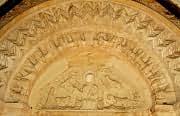 Tympanum over the door, Elkstone