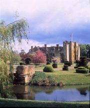 Hever Castle in spring