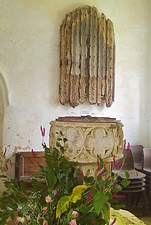 font and door