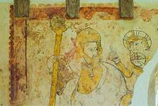Wall painting detail