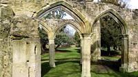 The ruins of Abingdon Abbey