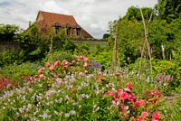 Looking towards the walled garden