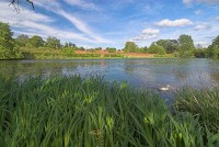 Ickworth House lake