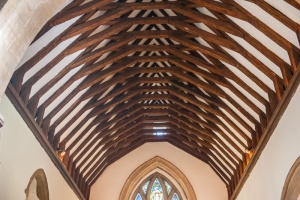 13th century chancel roof