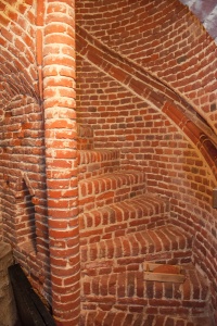 15th century brick staircase