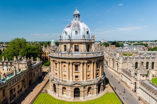 The Radcliffe Camera from St Mary's tower