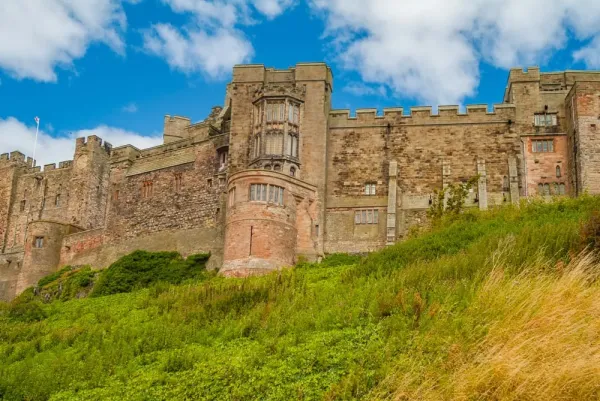The castle from below