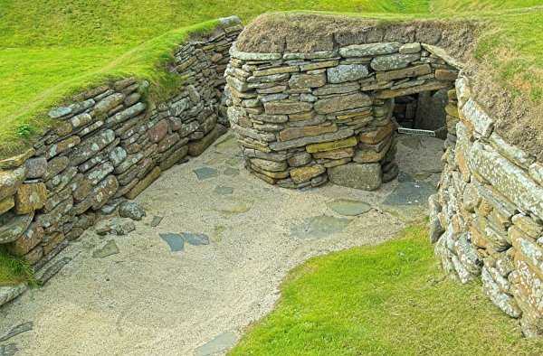 Doorway Skara Brae Photo Gallery