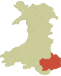 Wye valley map