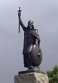 Statue of King Alfred at Winchester