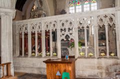 The Pole Chapel stone screen