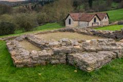 The octagonal dining room