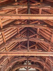 The king-post nave roof