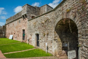 The Tudor block and gatehouse