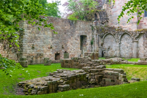 Culross Abbey ruins