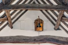 Norman double bellcote (interior view)