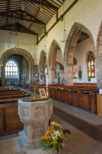 The Norman nave