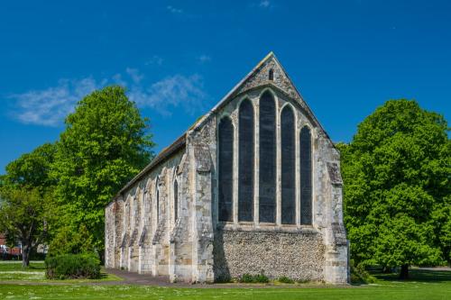 The 13th-century Chichester Guildhall