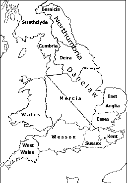 Anglo Saxon Map 