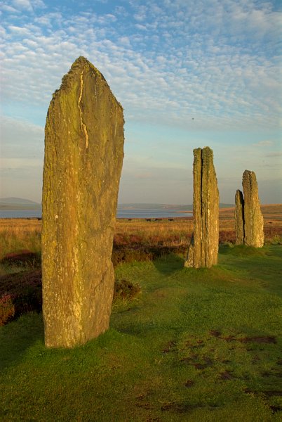 Dawn photo, Ring of Brodgar, Orkney Islands, Scotland