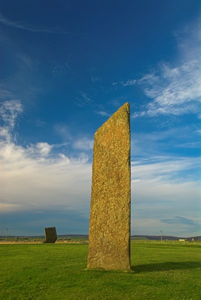 Standing stone - Photo of the Stones of Stenness, Orkney Islands